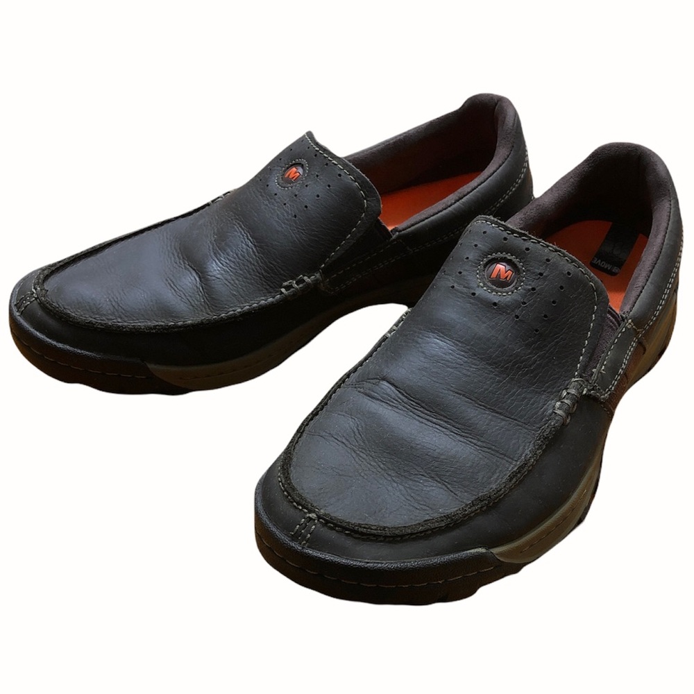 MERRELL Men’s Falcon MOC Slip-On Shoe Sz 8
